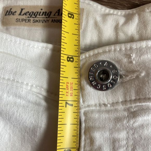 Women’s  LEGGING ANKLE Ag Adriano Goldschmied White size 29R - Picture 12 of 16
